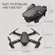 DRONE E88 PRO C/ CAMERA + 1 BATERIA RESERVA + BAG PRETA