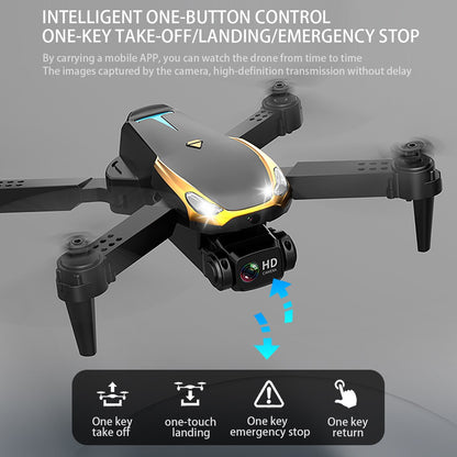 DRONE TESLA M8 C/ CAMERA + BAG PRETA + 4 HELICES RESERVAS